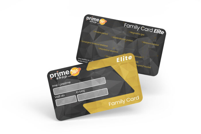 Prime Shop Family Card