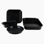 set tepsija royalty line crne boje od 4 komada