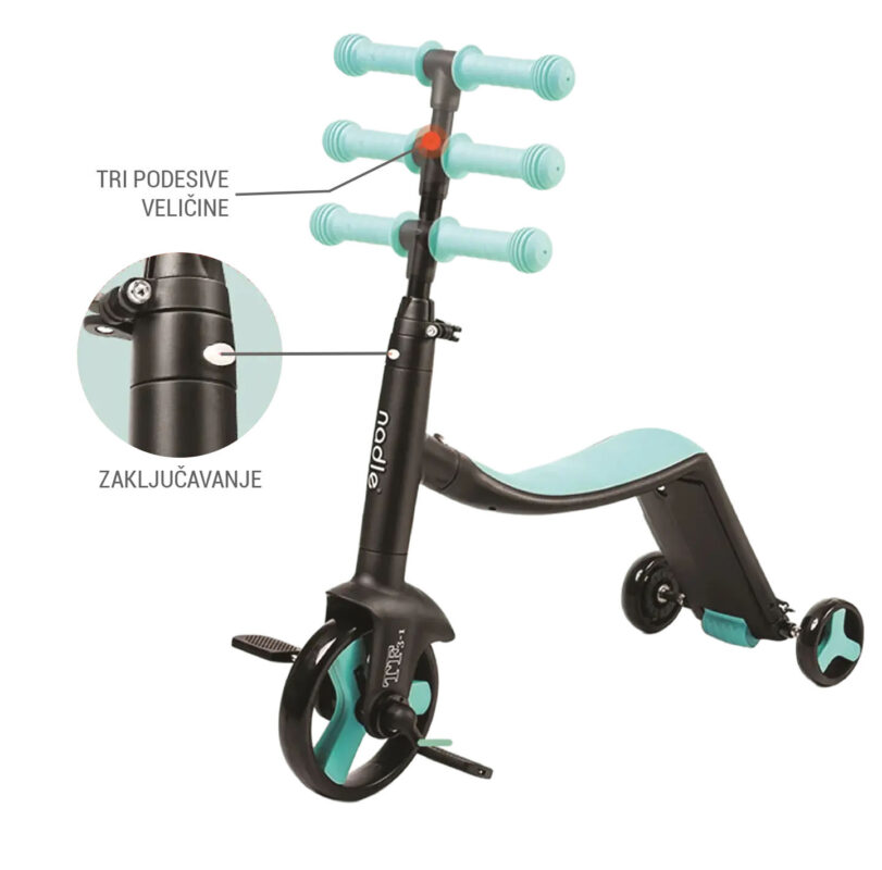 4u1 BICIKLO - BALANS BIKE - ROMOBIL - TROTINET romobil