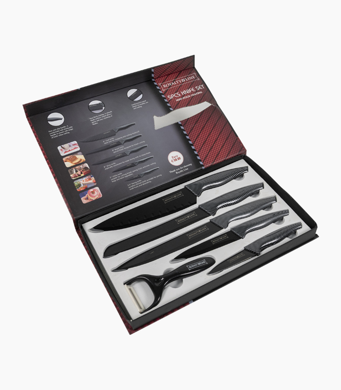 Set noževa_1 Royalty Line RL-CB5 komplet noževa u poklon pakovanju