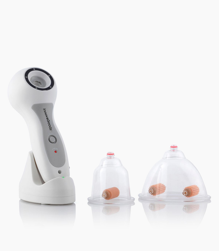 anti celulit masažer sa vakuum terapijom i masažnim nastavcima